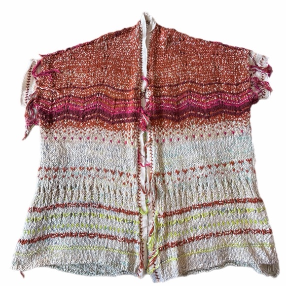 Free People Skies The Limit Cardigan Desert Dream Combo Small NWT - Picture 6 of 15